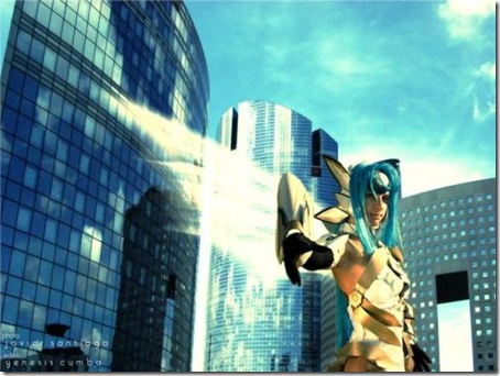 xenosaga cosplay - kos-mos 02