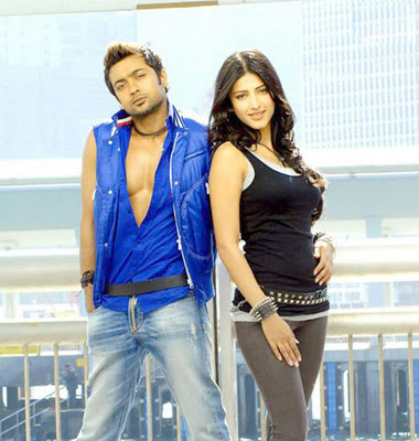 Surya and Shruthihasan latest stills