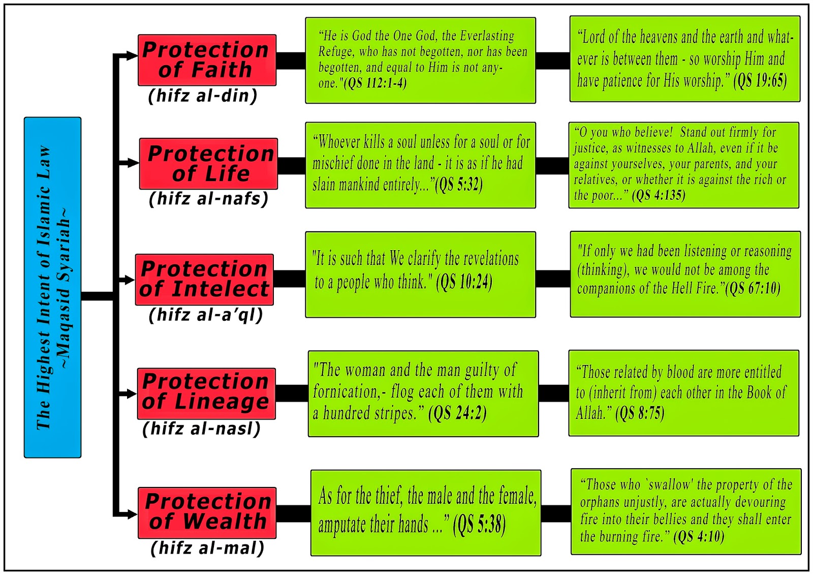 Maqasid Al Shariah By Hamza Alali By Hamza Alali Infographic