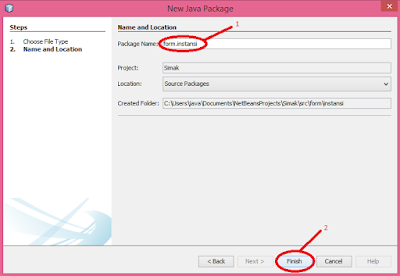 pembuatan package instansi