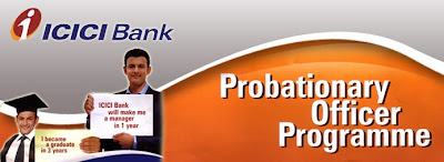 ICICI Bank Probationary Officer Recruitment