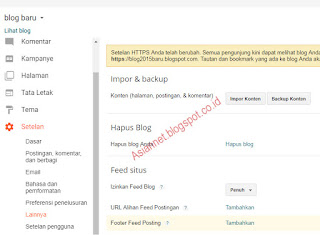 Bagaimana Menghapus, mengimport dan backup data blog dengan mudah