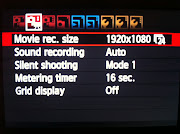 . for Camera iconNo change. ISO speed setting increments1/3Stop (photo )