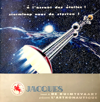 1963 Chocolat Jacques : L'Astronautique: A l'assaut des étoiles!