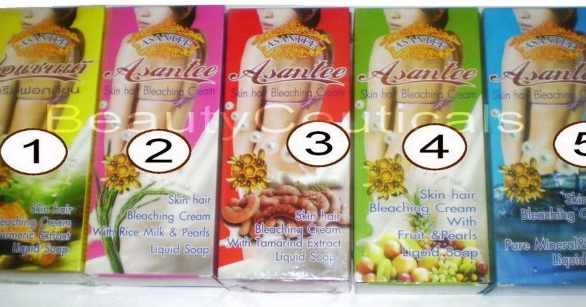 INA MIMI BEAUTY: Asantee Skin Hair Bleaching Cream bekesan 