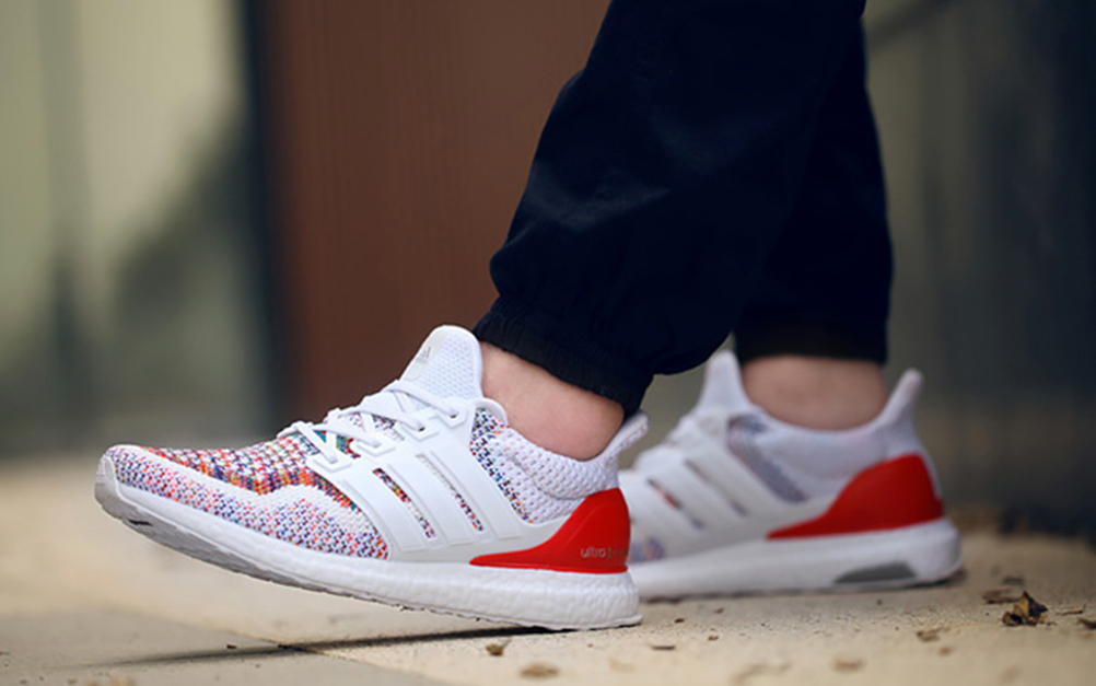 adidas Ultra Boost Muticolor White Red