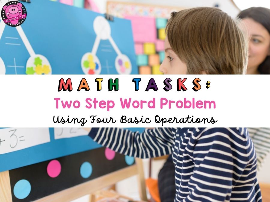 Ready to tackle some exciting math challenges? These Two Step Word Problem task cards will help you master the art of using keywords to solve complex math problems.
