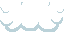 A simple pixel-art cloud image.