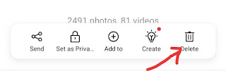 गैलरी से फोटो कैसे डिलीट करें