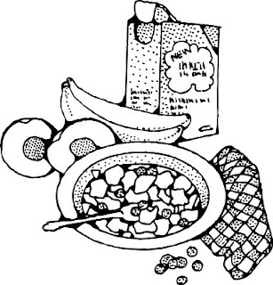 Breakfast food cartoon clipart