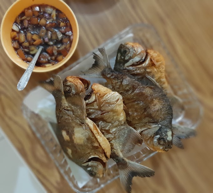  Ikan Bawal goreng