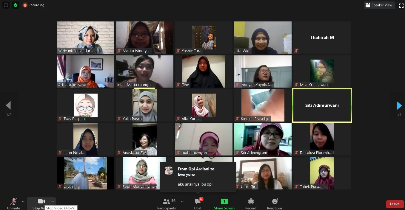 webinar opening ceremony semeleh