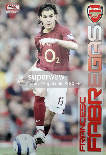 POSTER FRANCESC FABREGAS (ARSENAL 2006)