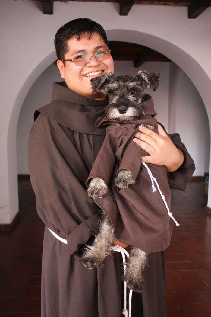 A Stray Dog Became A Monk In The Funniest And Sweetest Way