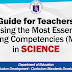 Guide for Teachers in Using the MELCs in SCIENCE