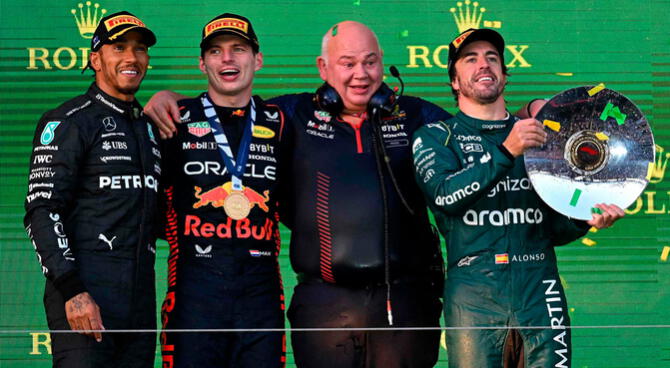 Max Verstappen ganó hoy el Gran Premio de Australia