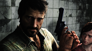 The Last of Us Main Character with Revolver Video Game Wallpaper