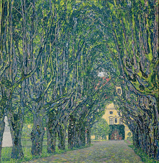 Аллея в парке дворца Каммер (1912) (110 х 110) (Вена, галерея Бельведер)