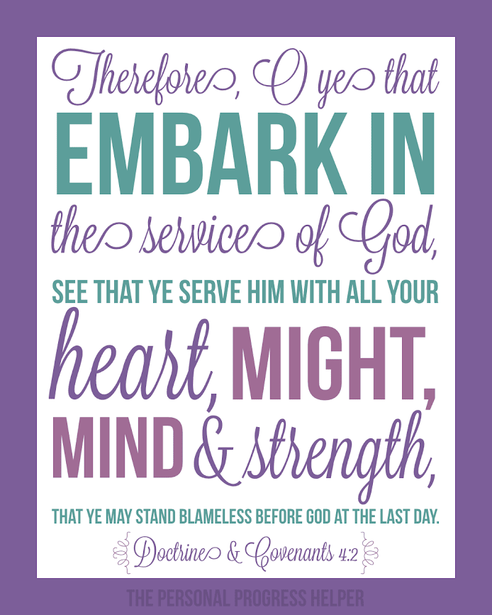 2015 Youth Theme Poster: Embark in the Service of God