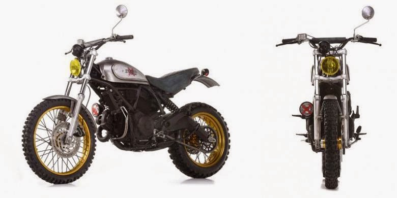  Ducati Scrambler Bagian Samping