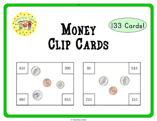 https://www.teacherspayteachers.com/Product/Money-Clip-Cards-910239