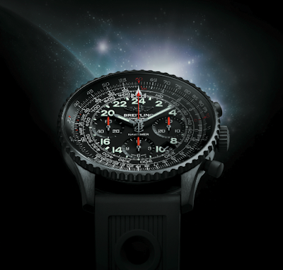 BREITLING NAVITIMER COSMONAUTE BLACKSTEEL