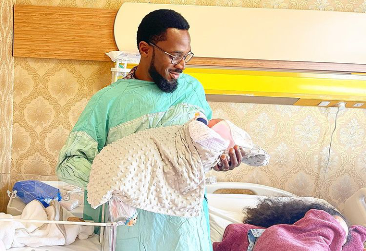 D’banj welcomes baby girl with wife