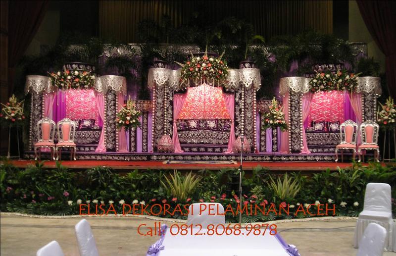 contoh dekorasi outdoor wedding