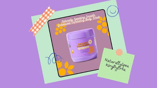 Naturally Speaking Smooth Grapeseed Exfoliating Body Scrub