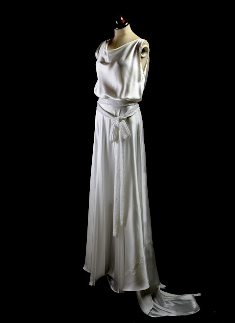 Old Hollywood Jean Harlow dress by alexandra king