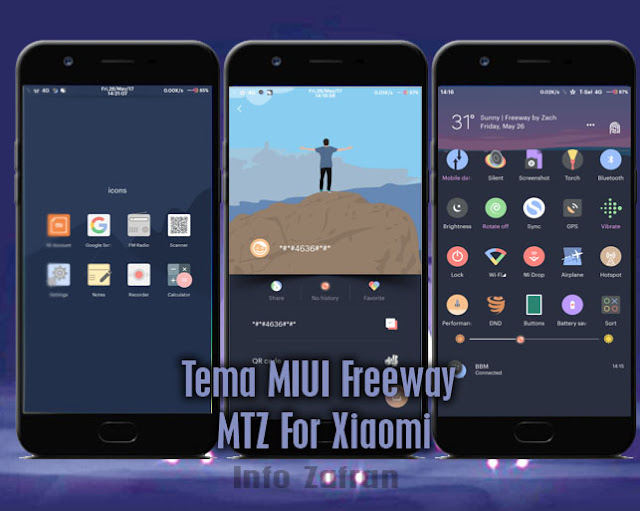 Tema MIUI Freeway Mtz For Xiaomi Terbaru Paling Keren,Download Tema Android Terbaru Freeway Mtz MIUI Xiaomi Terbaru Gratis