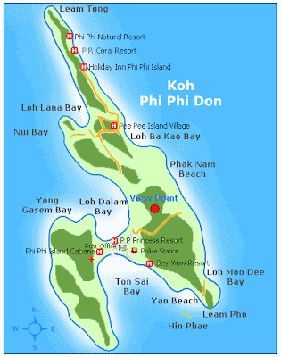 Phi Phi Lay Map