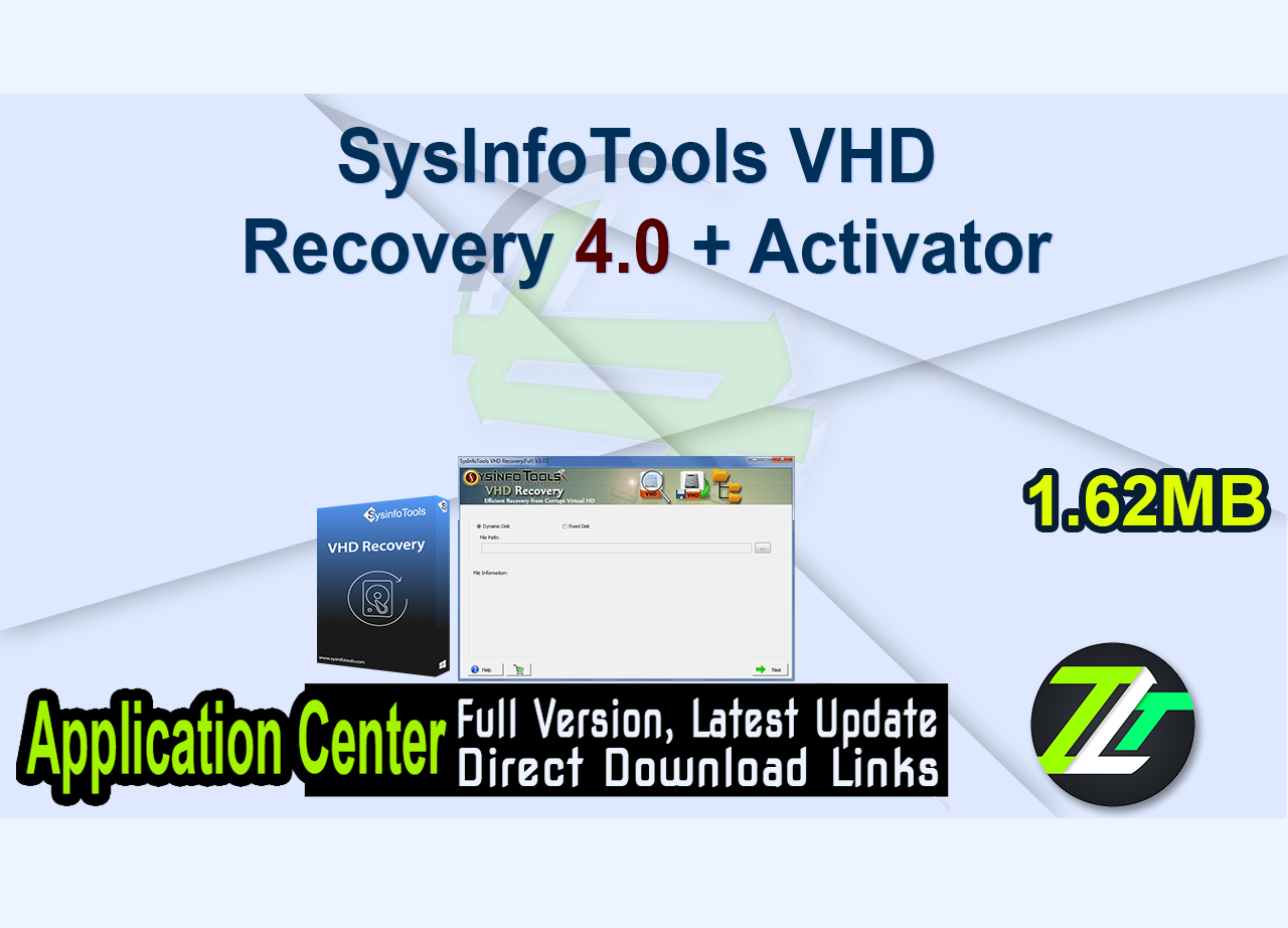 SysInfoTools VHD Recovery 4.0 + Activator