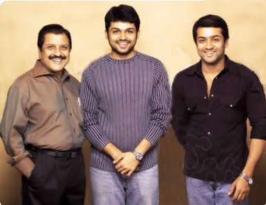 Suriya's brother and father