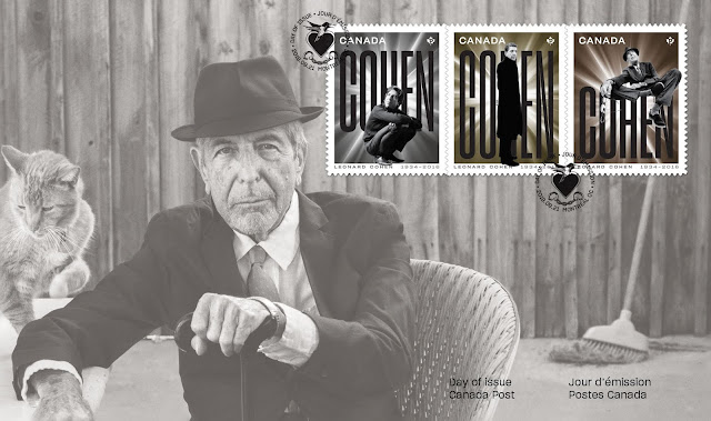 Canada Post Pays Tribute To Leonard Cohen