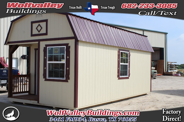 Wolfvalley Buildings Storage Shed Blog.: Deluxe Lofted 