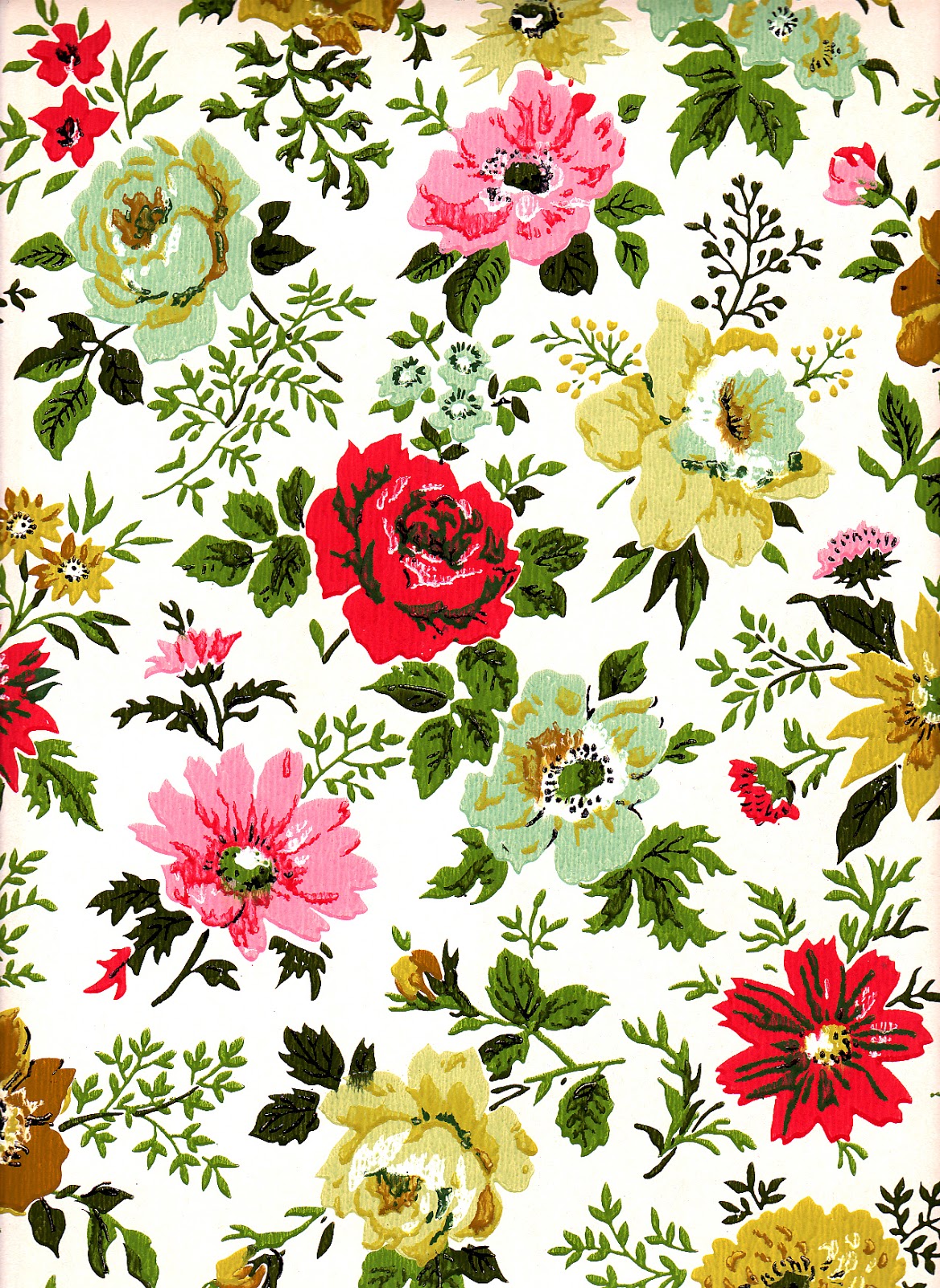 Madeline's Memories: More Vintage Wallpaper Samples