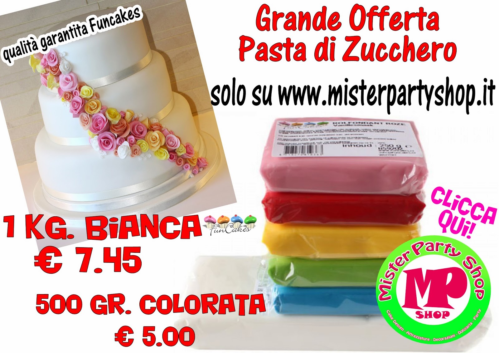  Pasta di Zucchero in Offerta