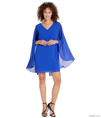 Vestidos Azules de Noche