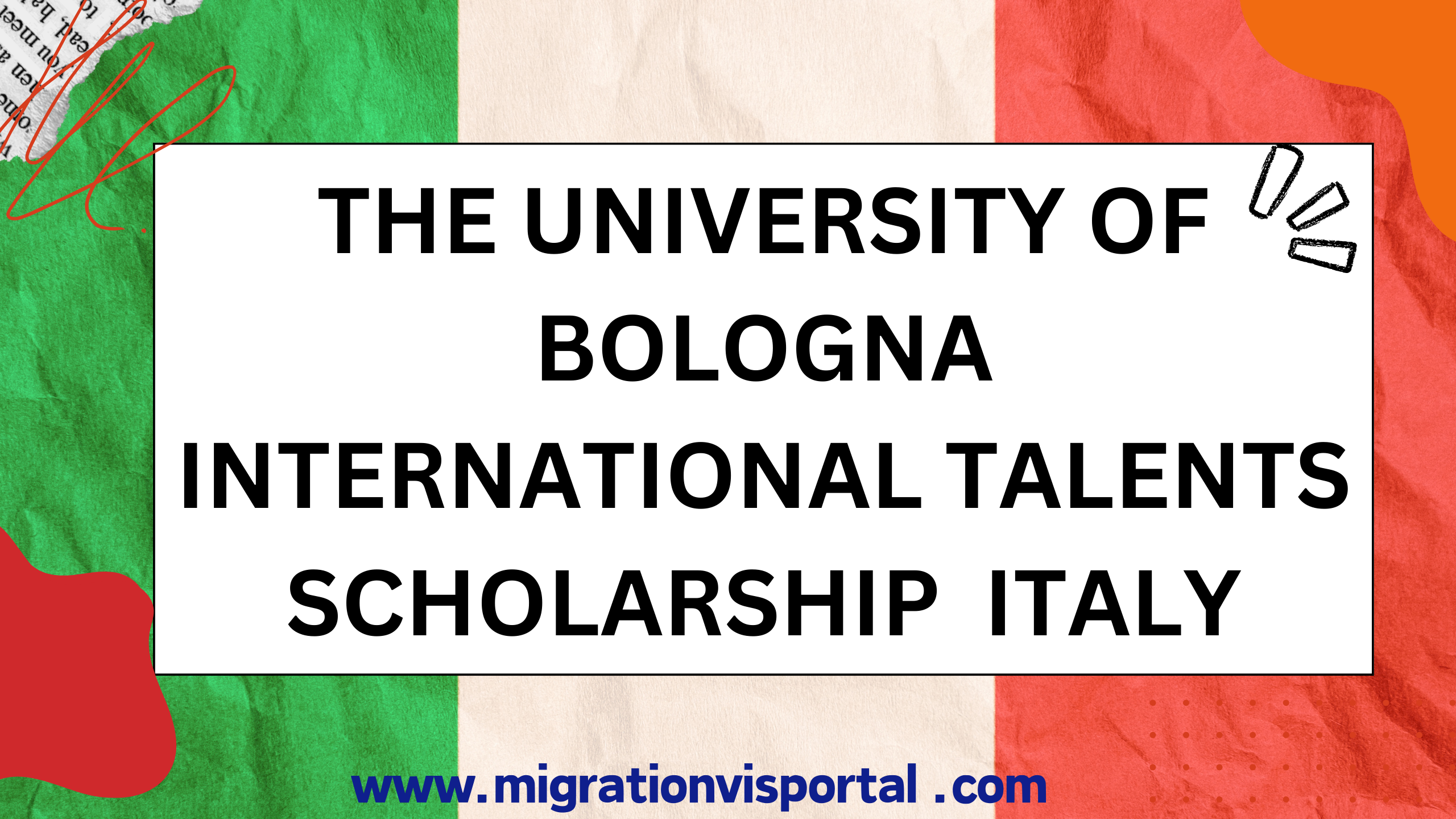 Discover the opportunity: The University of Bologna International Talents Scholarship in Italy