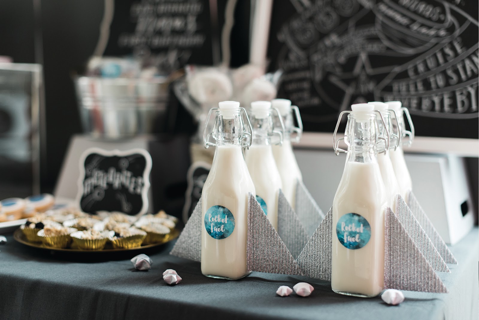 let's party to the moon and back - first birthday party | Creative Bag