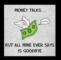 Don't let your money fly away! #funny #money #bye