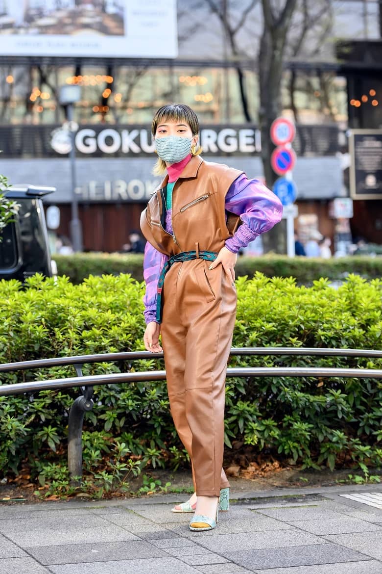 Tokyo Fashion Week Fall 2021 Street Styles