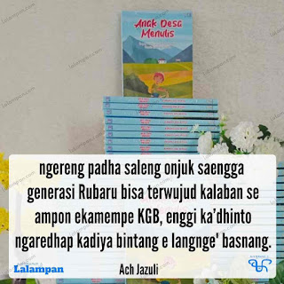 esai basa madura, sastra & basa madura, sumenep, ach jazuli komunitas gai' bintang, rubaru, pamekasan, sampang, bangkalan, jawa timur, madura swasta, tapal kuda, kangean, viral