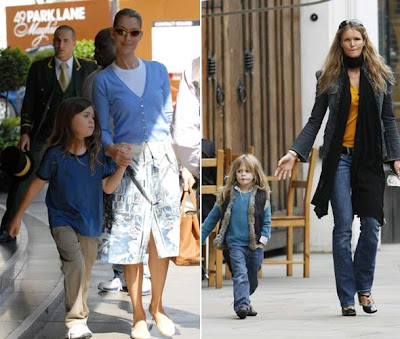 elle macpherson sons. Elle Macpherson with son