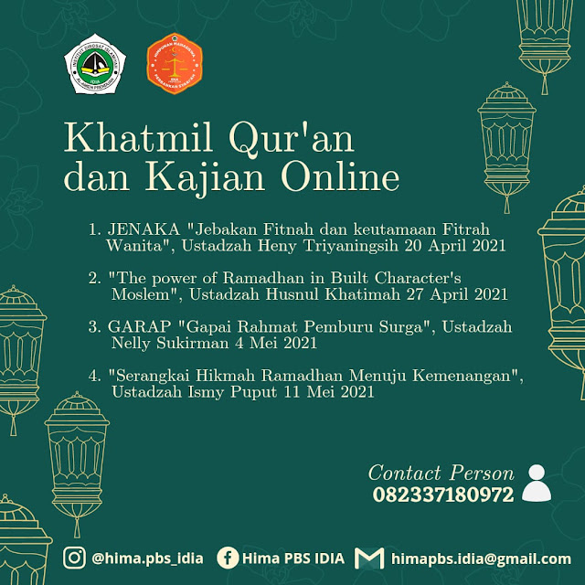 Khatmil Quran dan Kajian Online Ramadhan