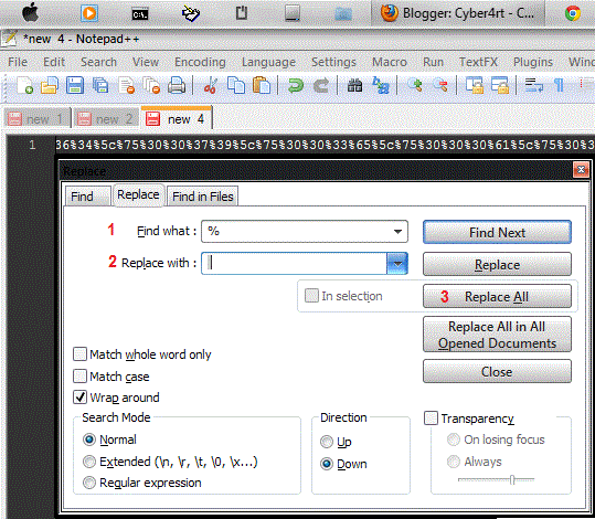 Cara Decode Javascript Unescape dan Unicode Characters