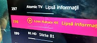 Televiziunea LOVE NATURE 4K, în grila de cablu digital a DIGI TV RCS RDS