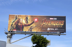 Avengers Infinity War movie billboard