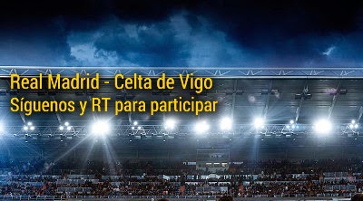 bwin sorteo dos entradas Real Madrid vs Celta 3 diciembre